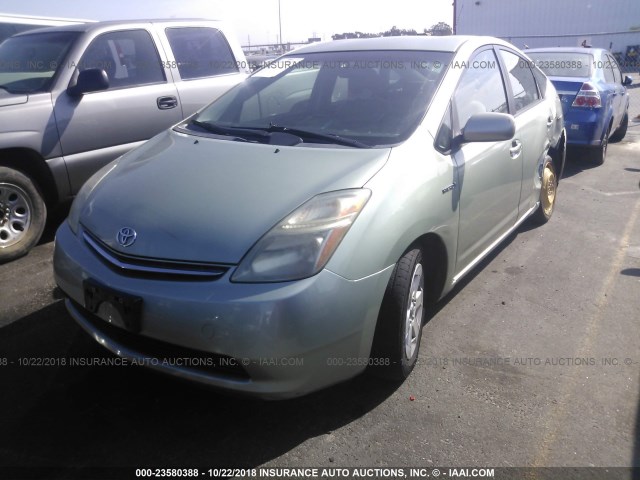 JTDKB20U787709786 - 2008 TOYOTA PRIUS GREEN photo 2