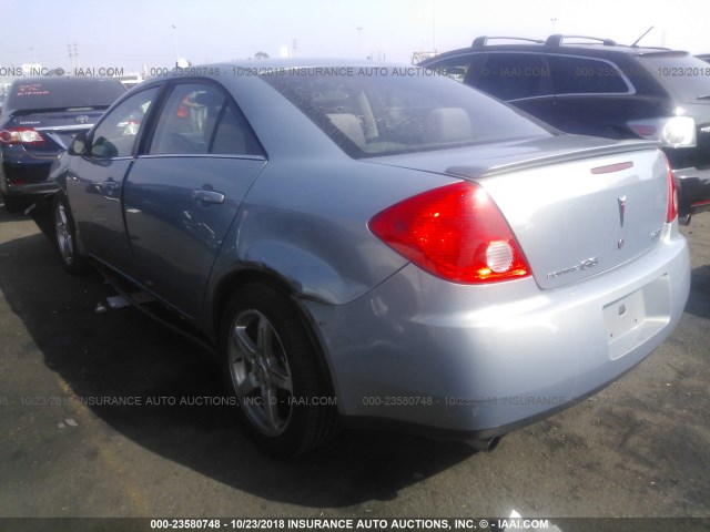 1G2ZH57N594100958 - 2009 PONTIAC G6 GT Light Blue photo 3