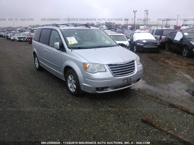 2A4RR5D16AR270526 - 2010 CHRYSLER TOWN & COUNTRY TOURING SILVER photo 1