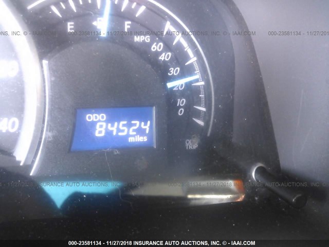 4T1BF1FK9CU080929 - 2012 TOYOTA CAMRY SE/LE/XLE BLACK photo 7