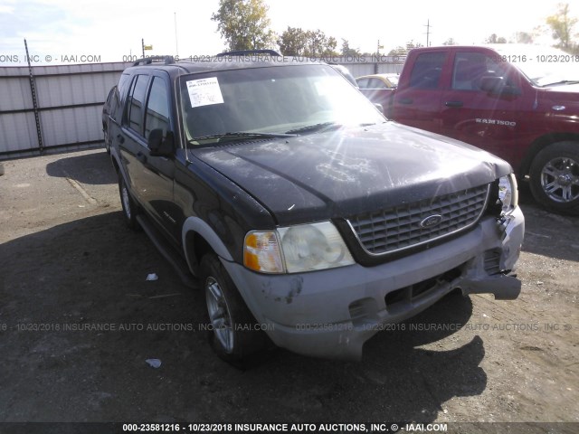 1FMZU72K62ZC60643 - 2002 FORD EXPLORER XLS BLACK photo 1