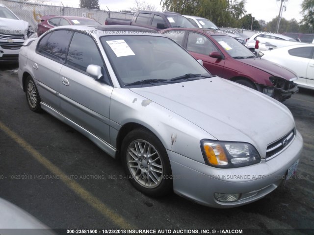 4S3BE645826202572 - 2002 SUBARU LEGACY GT SILVER photo 1