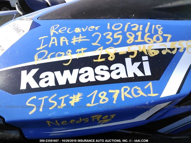 KAW501921617 - 2017 KAWASAKI OTHER  BLUE photo 8