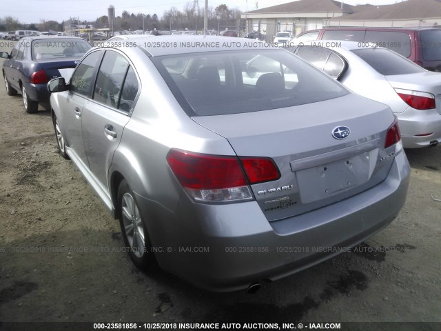 4S3BMCC6XB3216275 - 2011 SUBARU LEGACY 2.5I PREMIUM GRAY photo 3