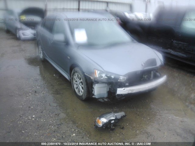 JA32V2FW8CU031557 - 2012 MITSUBISHI LANCER SE GRAY photo 1