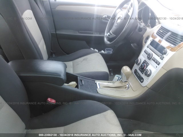 1G1ZH57B08F182420 - 2008 CHEVROLET MALIBU 1LT GOLD photo 5