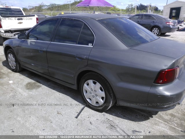 4A3AA46G33E096028 - 2003 MITSUBISHI GALANT ES/LS GRAY photo 3