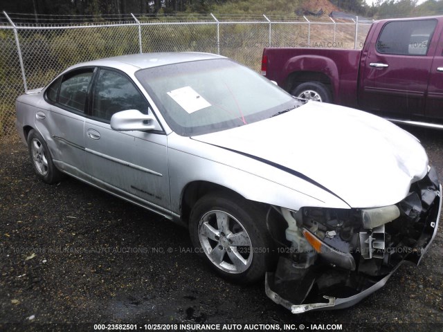 1G2WK52JX1F108880 - 2001 PONTIAC GRAND PRIX SE GRAY photo 1