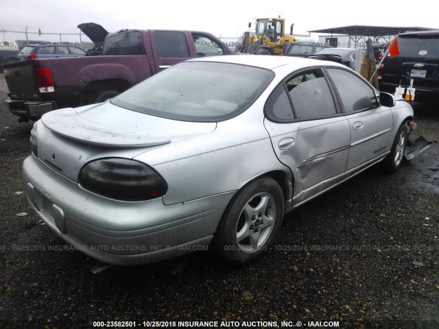 1G2WK52JX1F108880 - 2001 PONTIAC GRAND PRIX SE GRAY photo 4