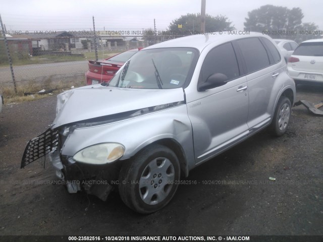 3C4FY58B45T586184 - 2005 CHRYSLER PT CRUISER TOURING SILVER photo 2