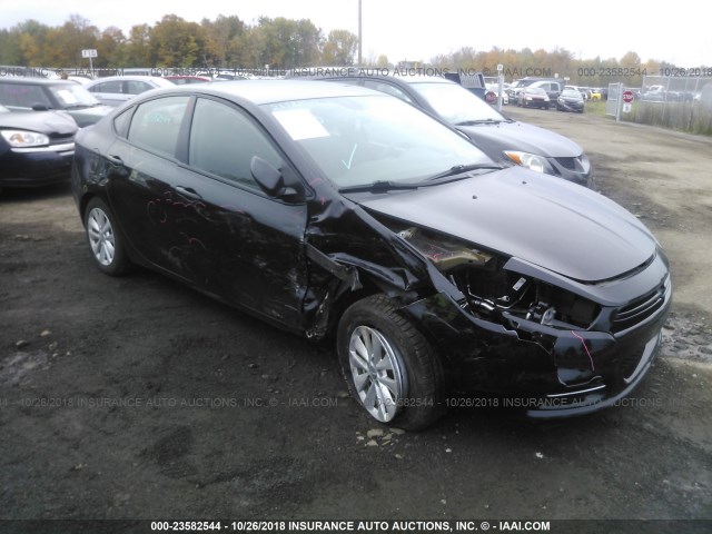 1C3CDFBBXED903019 - 2014 DODGE DART SXT BLACK photo 1