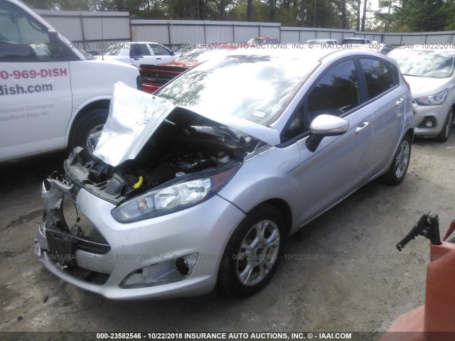 3FADP4EJ1GM130517 - 2016 FORD FIESTA SE SILVER photo 2