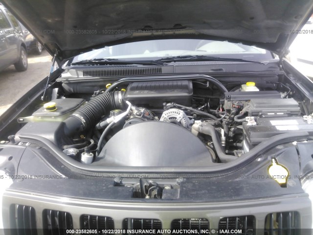 1J8GS48K35C536459 - 2005 JEEP GRAND CHEROKEE LAREDO/COLUMBIA/FREEDOM 灰色 照片 10