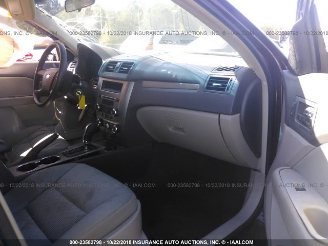 3FAHP0HA1CR194088 - 2012 FORD FUSION SE 勃艮第红 照片 5