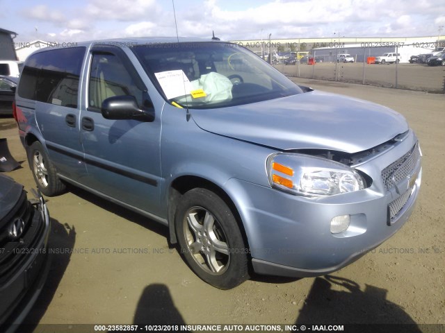 1GNDU23137D123632 - 2007 CHEVROLET UPLANDER LS BLUE photo 1