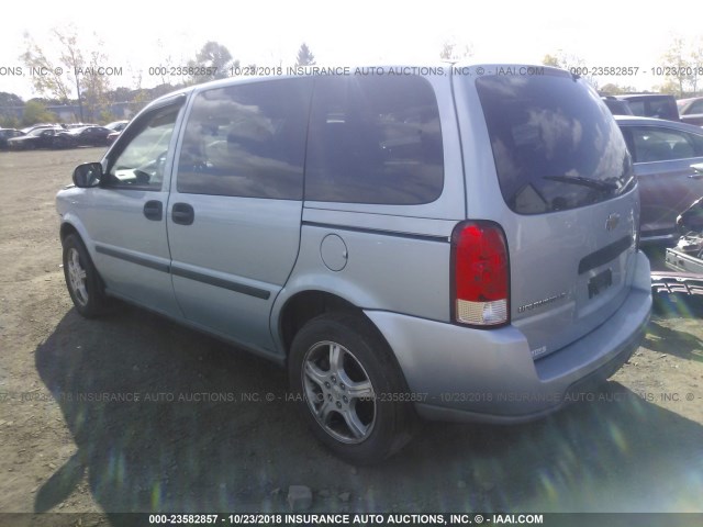 1GNDU23137D123632 - 2007 CHEVROLET UPLANDER LS BLUE photo 3