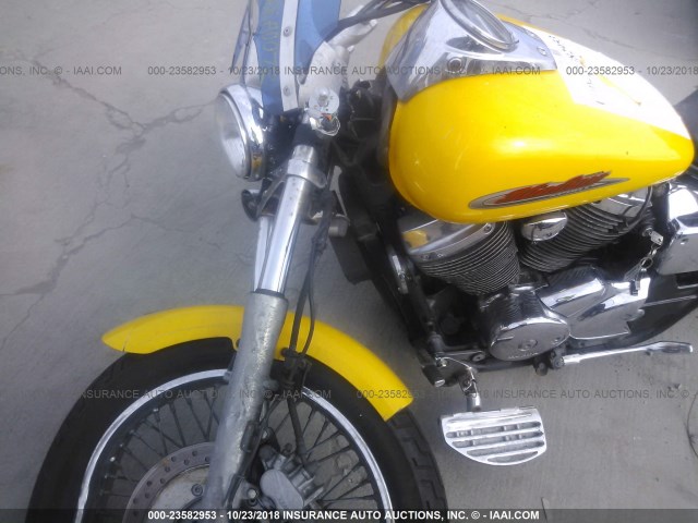 JH2RC44112M600487 - 2002 HONDA VT750 DC YELLOW photo 5