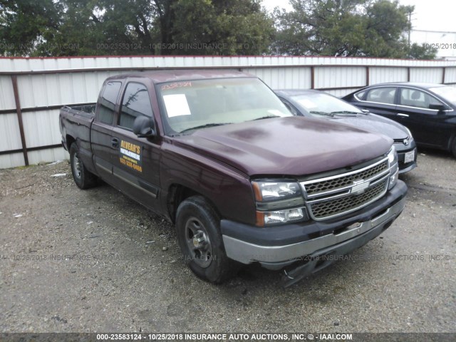 2GCEC19X231144970 - 2003 CHEVROLET SILVERADO C1500 MAROON photo 1