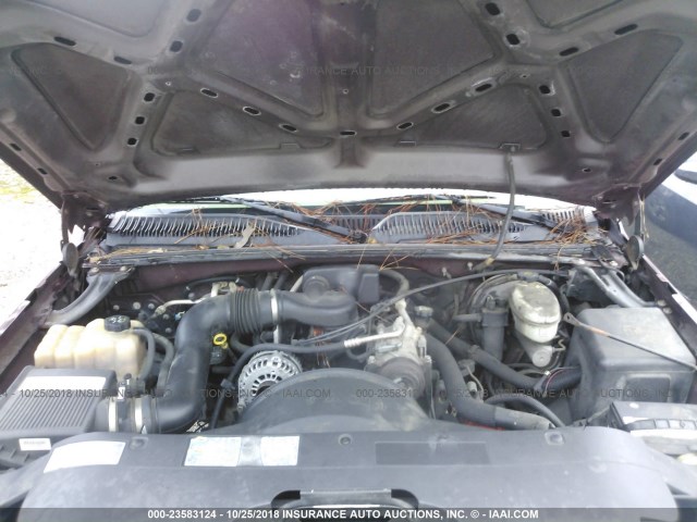 2GCEC19X231144970 - 2003 CHEVROLET SILVERADO C1500 MAROON photo 10