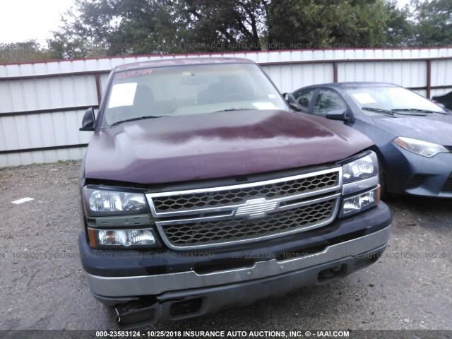 2GCEC19X231144970 - 2003 CHEVROLET SILVERADO C1500 MAROON photo 6