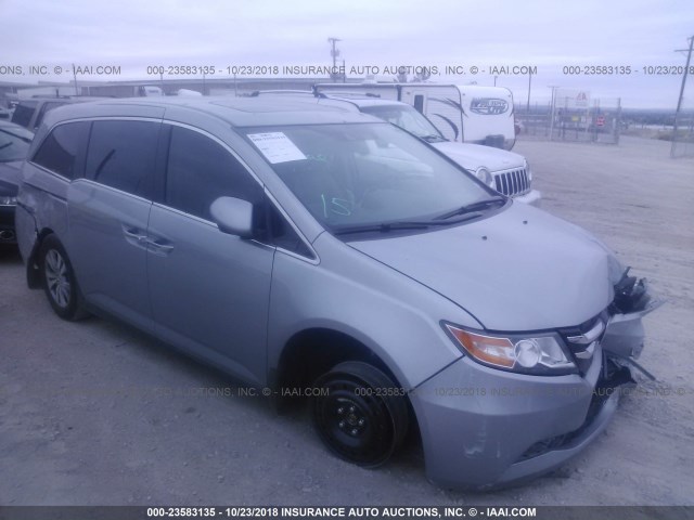 5FNRL5H69GB120931 - 2016 HONDA ODYSSEY EXL SILVER photo 1