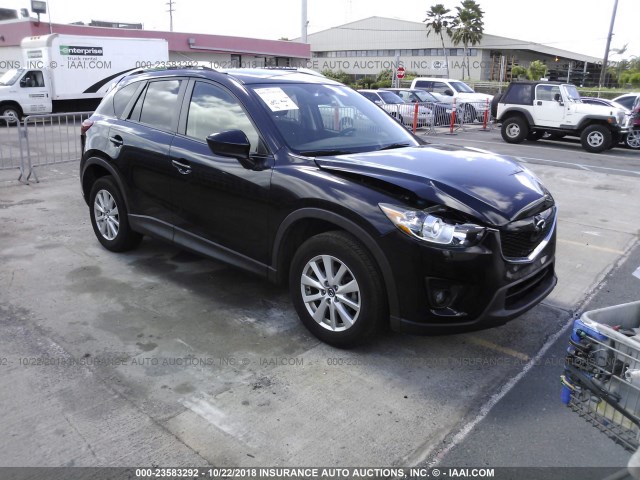 JM3KE2CE2D0154655 - 2013 MAZDA CX-5 TOURING BLACK photo 1