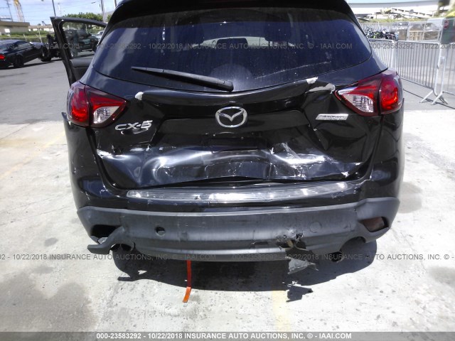 JM3KE2CE2D0154655 - 2013 MAZDA CX-5 TOURING BLACK photo 6