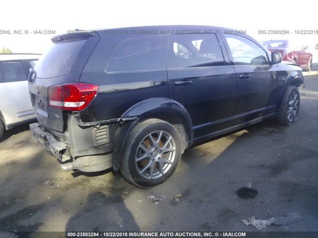 3C4PDDEG3GT160242 - 2016 DODGE JOURNEY R/T BLACK photo 4