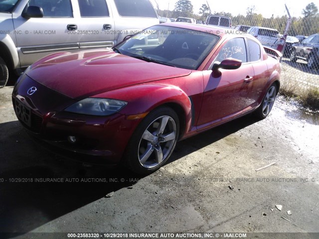 JM1FE173X70213193 - 2007 MAZDA RX8 RED photo 2