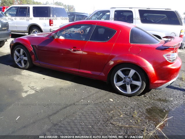 JM1FE173X70213193 - 2007 MAZDA RX8 RED photo 3