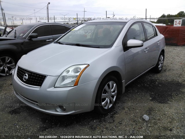 3N1AB61E98L648790 - 2008 NISSAN SENTRA 2.0/2.0S/2.0SL SILVER photo 2