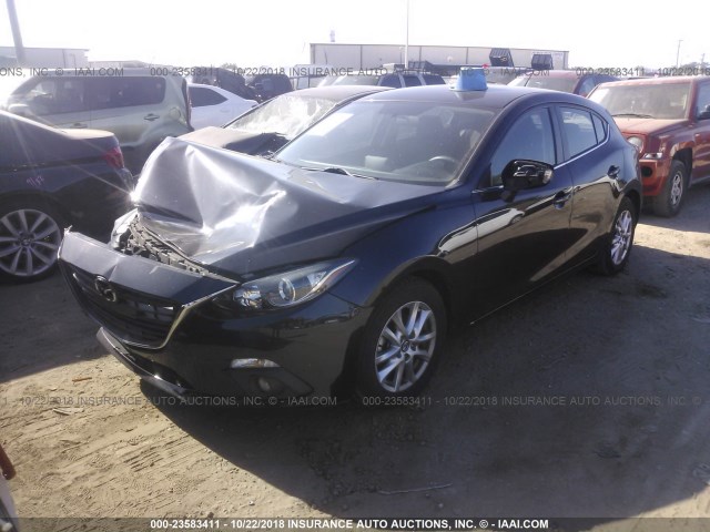 3MZBM1L79FM136979 - 2015 MAZDA 3 TOURING BLACK photo 2