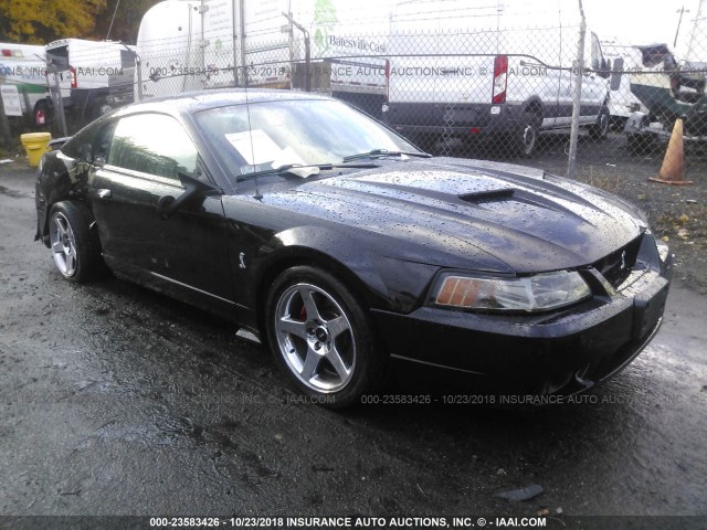 1FAFP47V91F211166 - 2001 FORD MUSTANG COBRA SVT BLACK photo 1