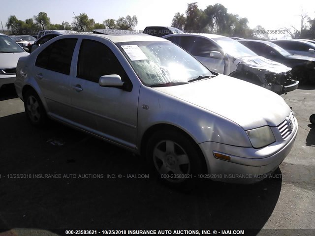 3VWSP69MX1M136628 - 2001 VOLKSWAGEN JETTA GLS TDI SILVER photo 1