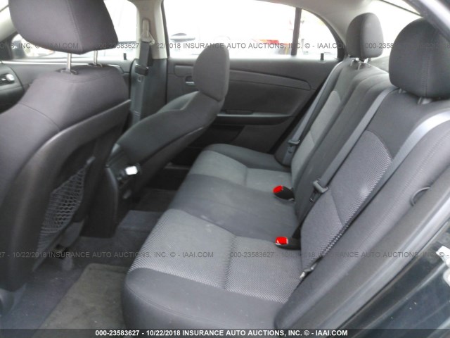 1G1ZC5E05CF267665 - 2012 CHEVROLET MALIBU 1LT BLACK photo 8