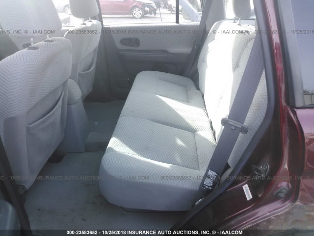 JA4LS21H4YP812468 - 2000 MITSUBISHI MONTERO SPORT ES MAROON photo 8