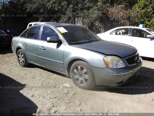 1FAFP24176G145191 - 2006 FORD FIVE HUNDRED SEL GREEN photo 1