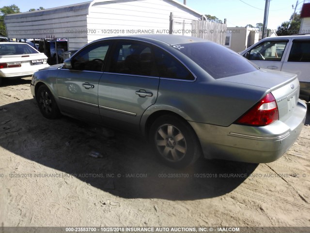 1FAFP24176G145191 - 2006 FORD FIVE HUNDRED SEL GREEN photo 3