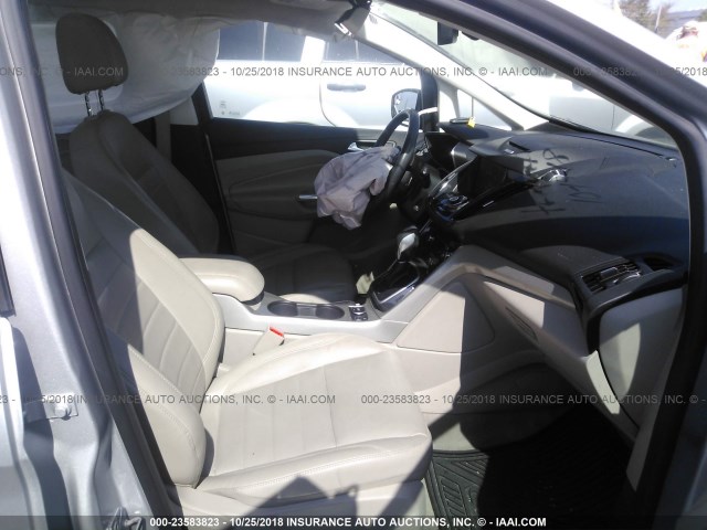 1FADP5CU7EL508518 - 2014 FORD C-MAX PREMIUM SILVER photo 5