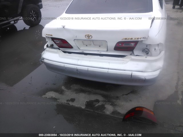 4T1BF18B6XU308114 - 1999 TOYOTA AVALON XL/XLS WHITE photo 6