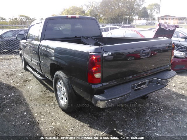 2GCEC19VX61267693 - 2006 CHEVROLET SILVERADO C1500 BLACK photo 3