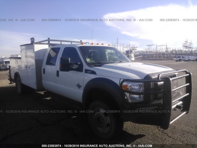 1FD0W5HT4CEB74795 - 2012 FORD F550 SUPER DUTY WHITE photo 1