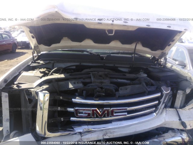 3GTP1VE07CG111758 - 2012 GMC SIERRA C1500 SLE WHITE photo 10