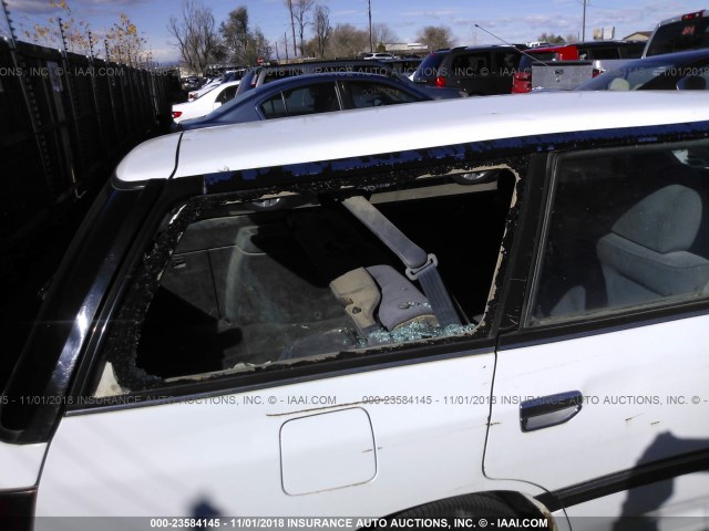 4S3BJ6338P7952227 - 1993 SUBARU LEGACY L WHITE photo 6