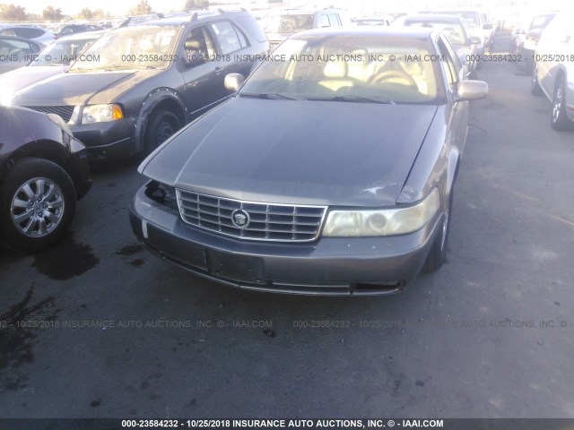 1G6KY5491XU937887 - 1999 CADILLAC SEVILLE STS GRAY photo 6