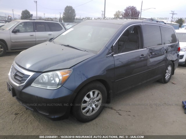 5FNRL3H73AB071133 - 2010 HONDA ODYSSEY EXL GRAY photo 2