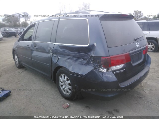 5FNRL3H73AB071133 - 2010 HONDA ODYSSEY EXL GRAY photo 3