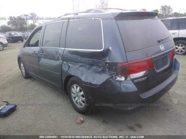 5FNRL3H73AB071133 - 2010 HONDA ODYSSEY EXL GRAY photo 6