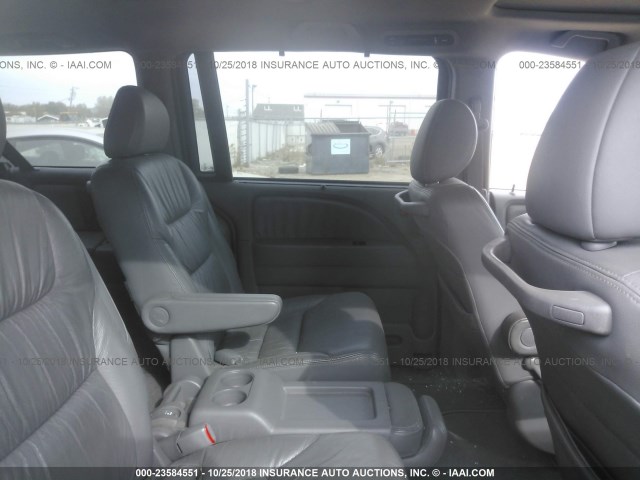 5FNRL3H73AB071133 - 2010 HONDA ODYSSEY EXL GRAY photo 8