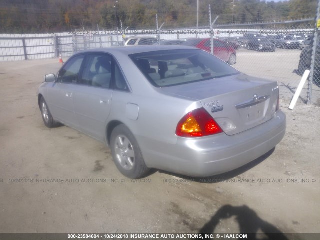 4T1BF28BX1U137865 - 2001 TOYOTA AVALON XL/XLS SILVER photo 3